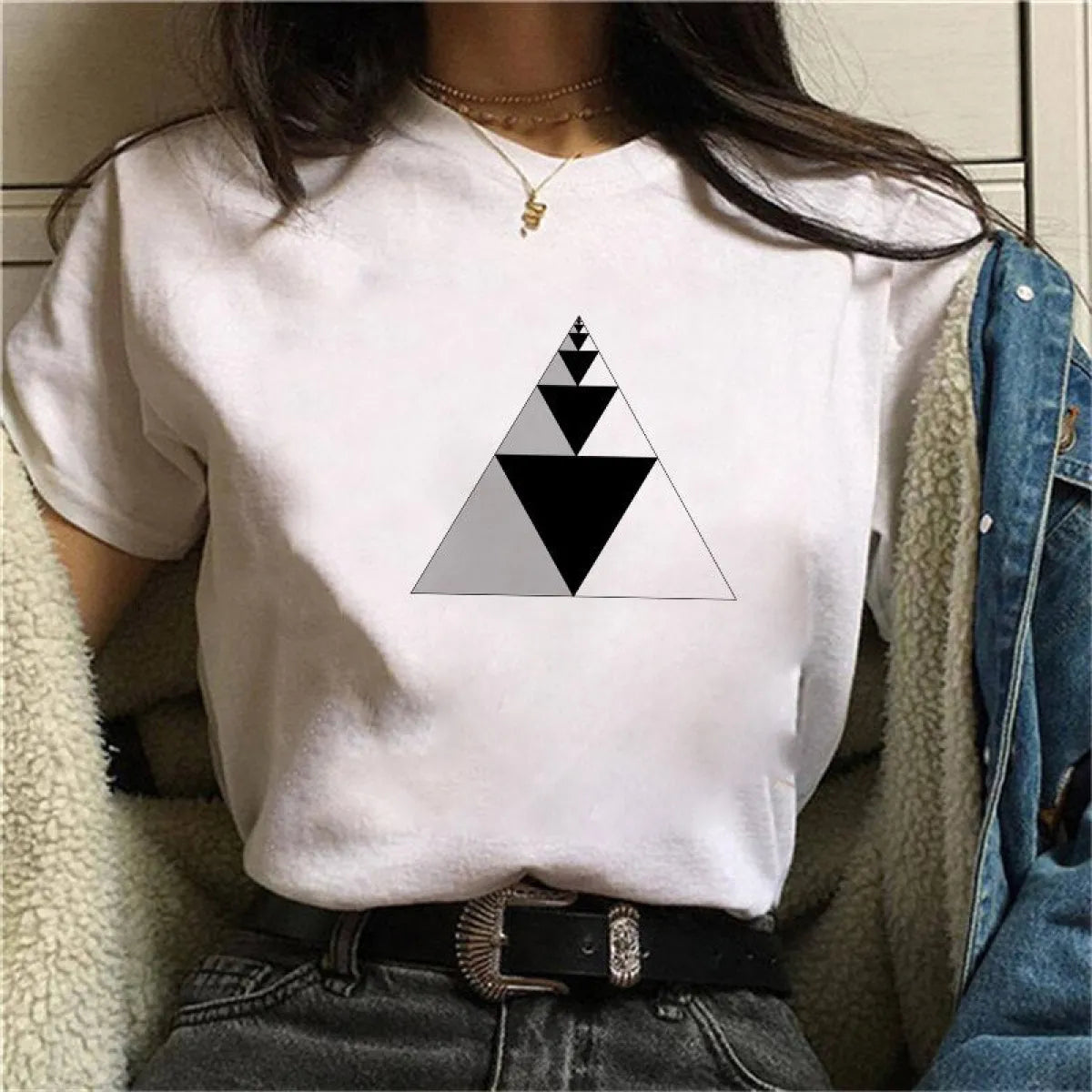 Harajuku Geometry T-shirts
