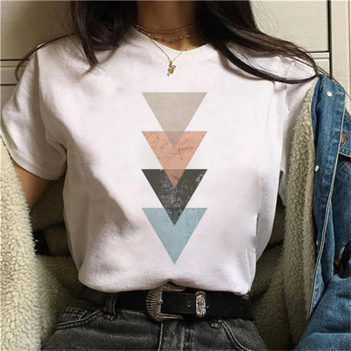 Harajuku Geometry T-shirts