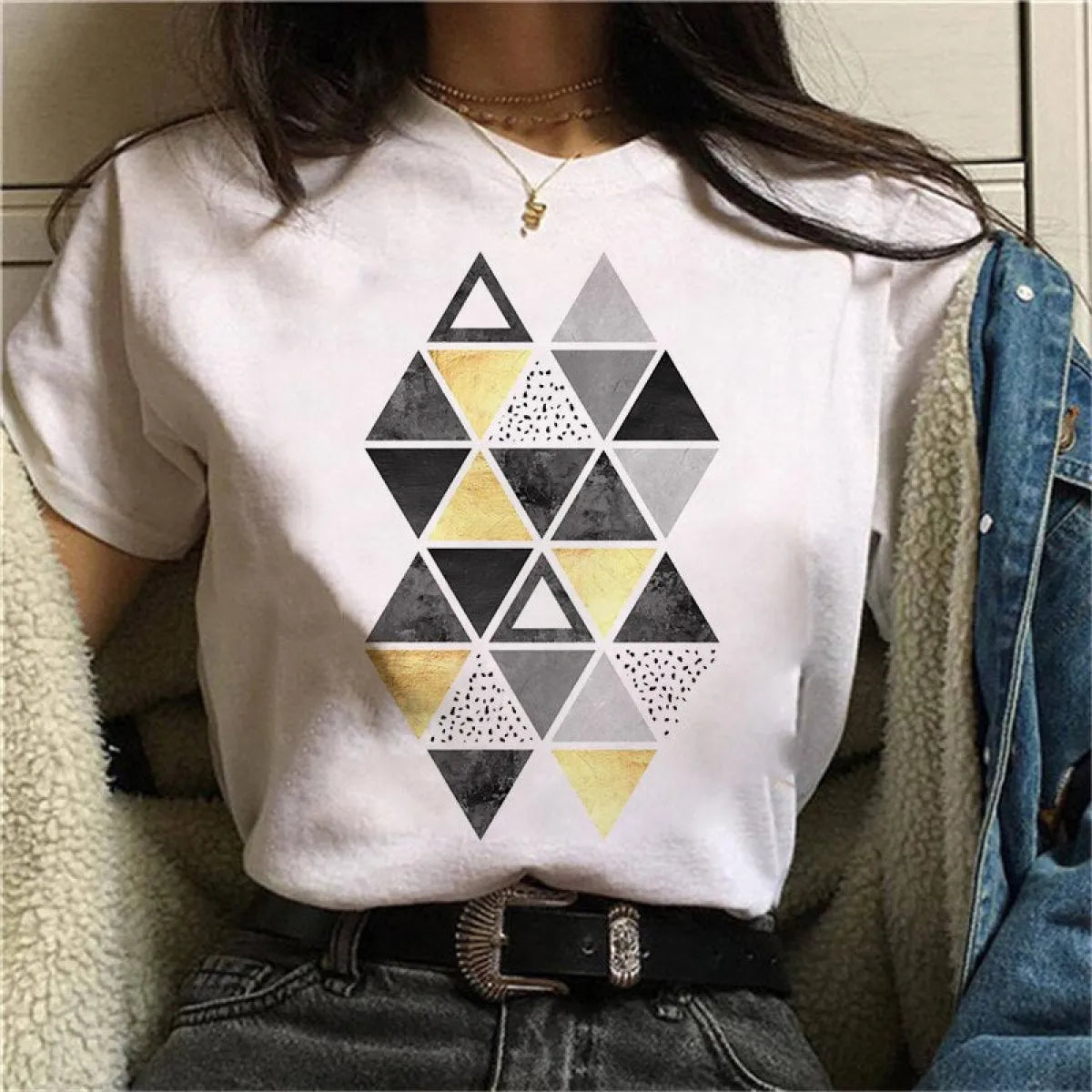 Harajuku Geometry T-shirts