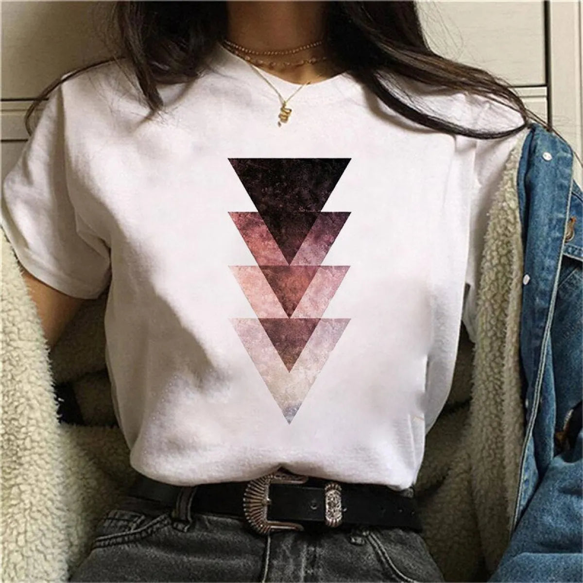 Harajuku Geometry T-shirts
