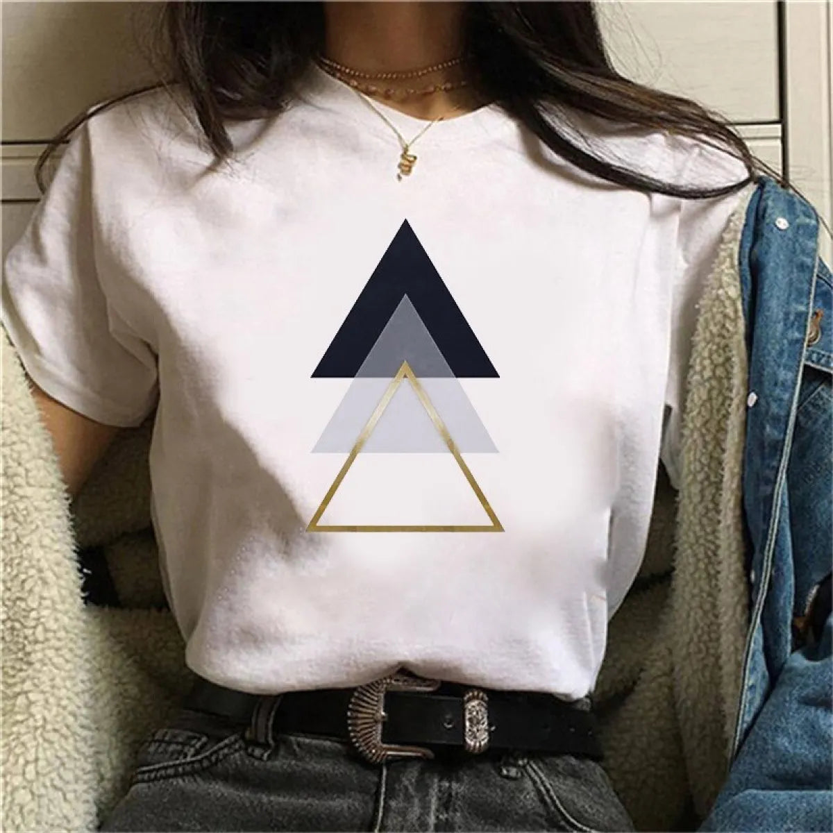 Harajuku Geometry T-shirts