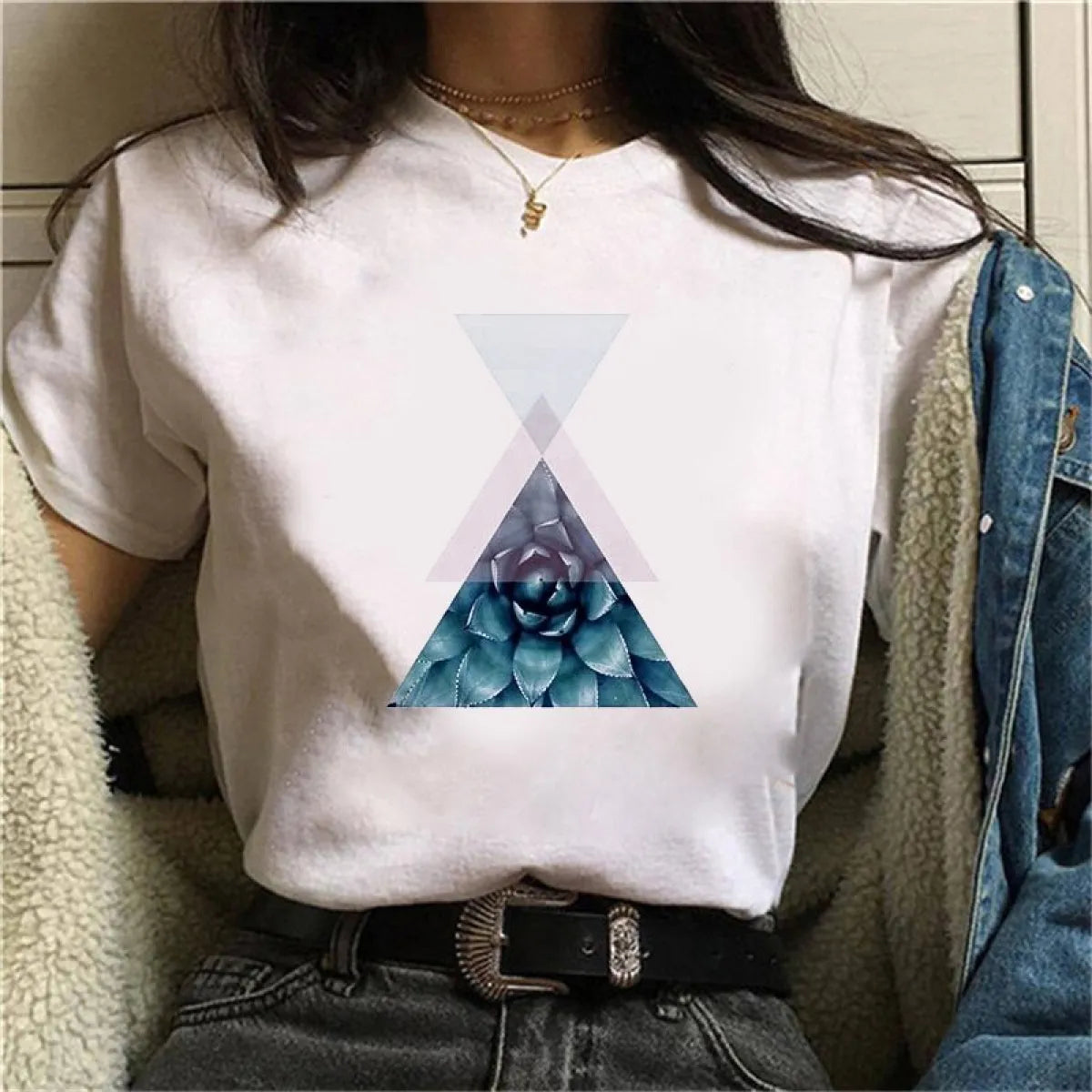 Harajuku Geometry T-shirts