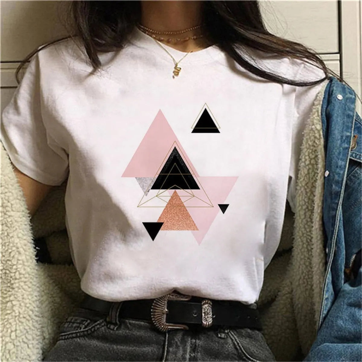 Harajuku Geometry T-shirts